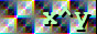 x XOR y pattern
